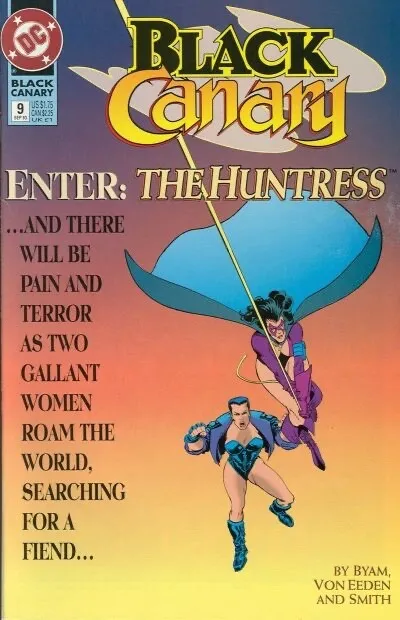 BLACK CANARY (Vol. 2) #9 F/VF, DC Comics 1993 Stock Image