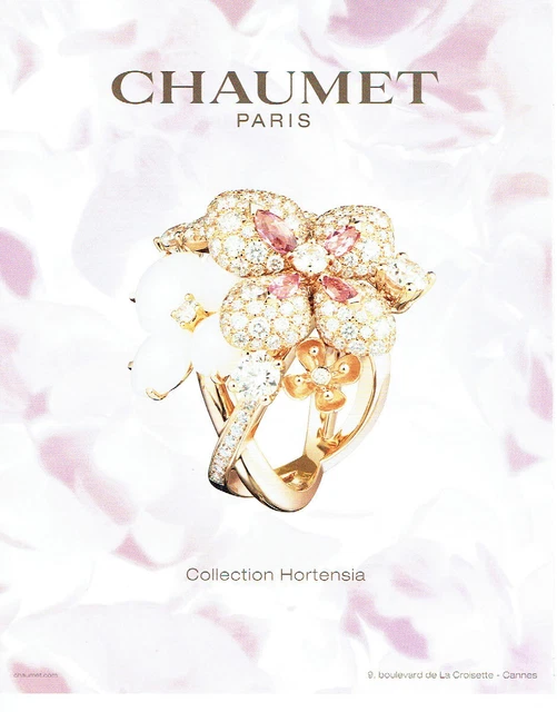 PUBLICITE ADVERTISING 066 2015 Chaumet joaillier collection