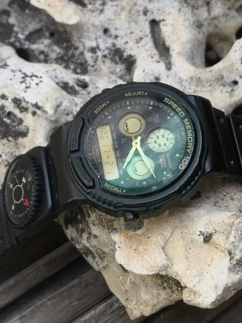 Kit Réparation Montre CASIO W-32 : Verre + Joint Arrière Caoutchouc + écran Cristal - Neuf Sans étiquette