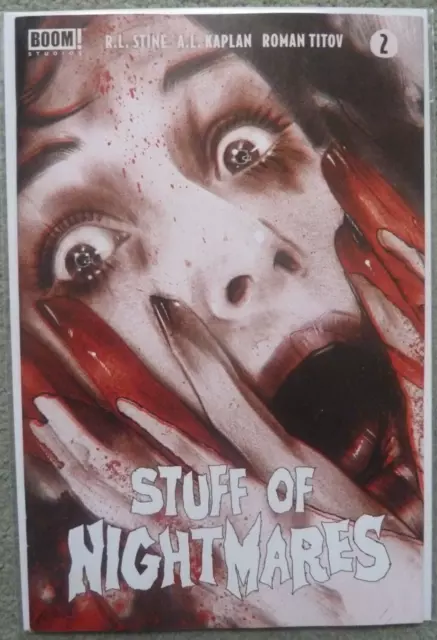Stuff Of Nightmares #2 Tula Latoy 1:25 Variant..stine..boom 2022 1St Print..nm