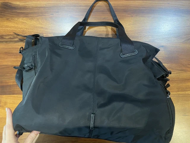 MIMCO ZEN GYM bag black top handle carry all w detachable strap