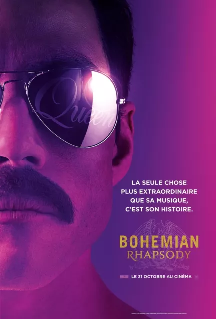 Affiche Pliée 40x60cm "BOHEMIAN RHAPSODY"