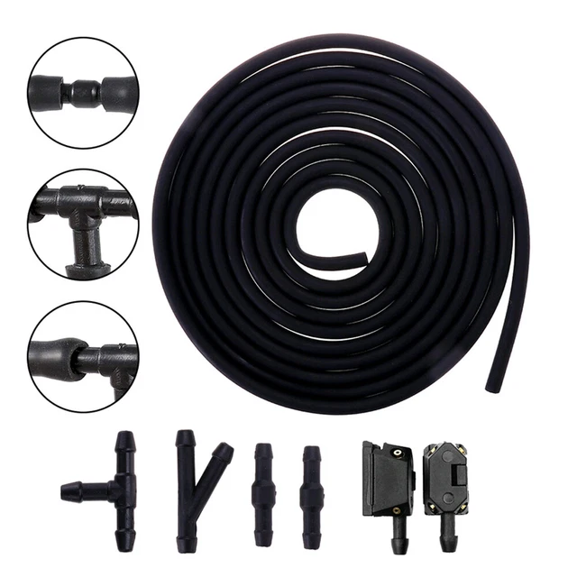 Manguera Limpiaparabrisas De Coche + Kit De Conector