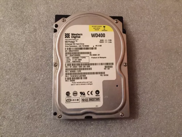 Hard disk Western Digital Protege WD400EB-75CPF0 40GB 5400RPM ATA-100 2MB 3.5 @