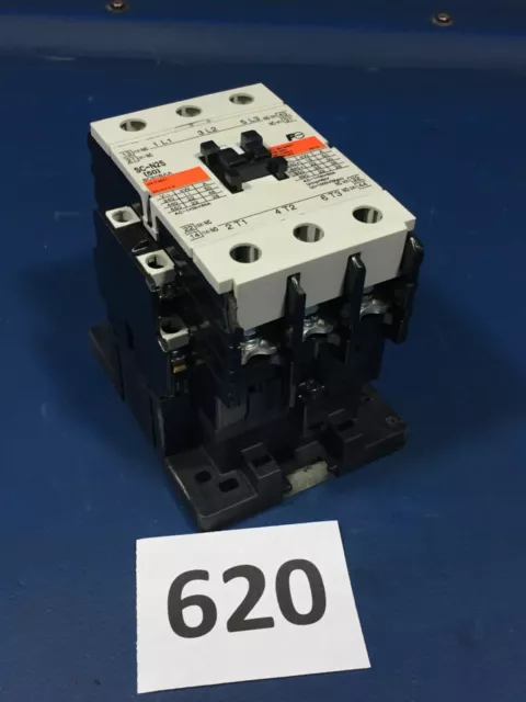 Fuji Electric Sc-N2S[50] Sc50Baa 80A 600V 3P  Contactor 200-220V Coil