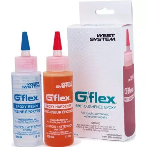 West System Brand Epoxy G/flex 4 oz 2-pk #650-8