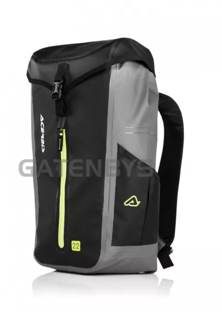 Acerbis 22L WATERPROOF Backpack Bag Enduro Motorcycle Touring Luggage Adventure