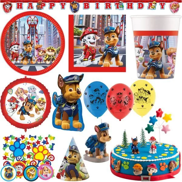 Paw Patrol Party Decorazione Festa di Compleanno Bambino Film Del Cinema Set