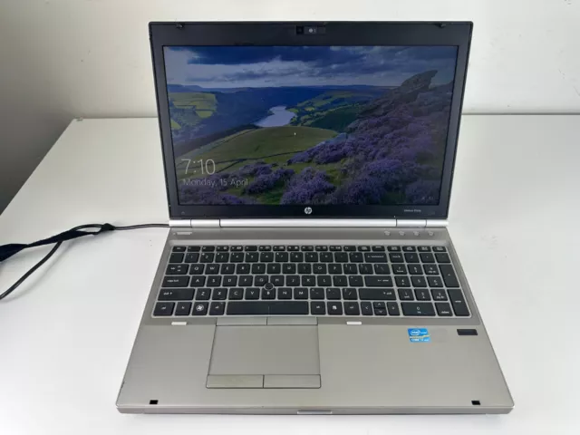 HP Elitebook 8560p 15.6" HD - Intel Core i7-2720QM/4GB/500GB/Windows 10-Read Ad