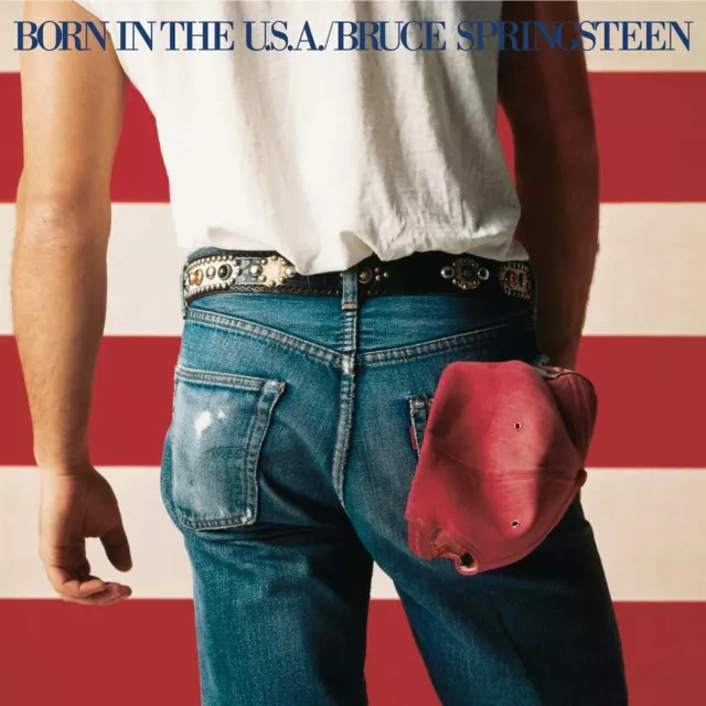 " BRUCE SPRINGSTEEN Born in the USA " ALBUM COVER ART POSTER