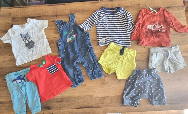 H4 Pacchetto Baby Boy Età 3-6 mesi Zara Dungarees e altro