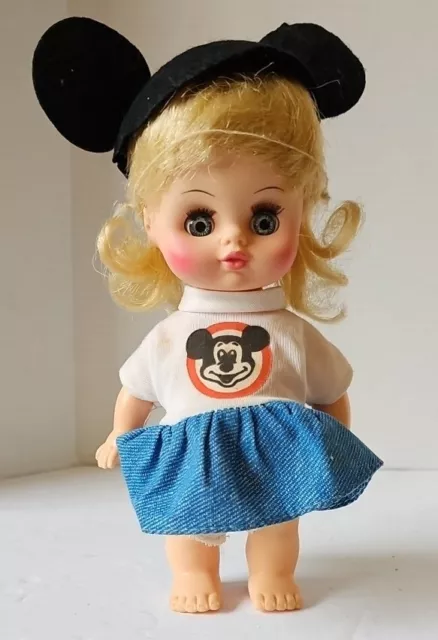 Vintage 8" Girl Mouseketeer Doll Mickey Mouse Club 1971 Horsman Blonde. 3