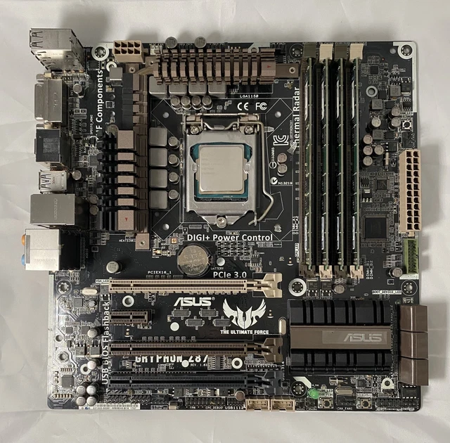 ASUS GRYPHON Z87 Motherboard WITH i7 CPU and 32gb RAM