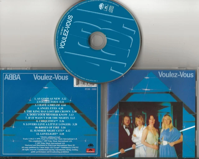 ABBA ‎– VOULEZ-VOUS CD+DVD - Remasterizado Edición Deluxe Nuevo CD