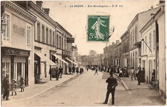 LA BRÈDE (33) - Rue Montesquieu