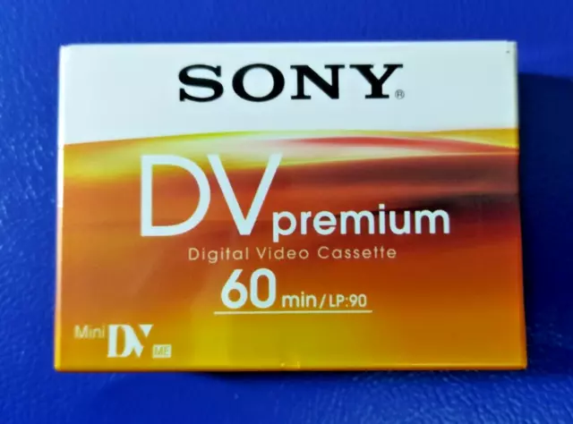 Video Casseta Mini Sony Dv Premium 60 Minuti Nuova