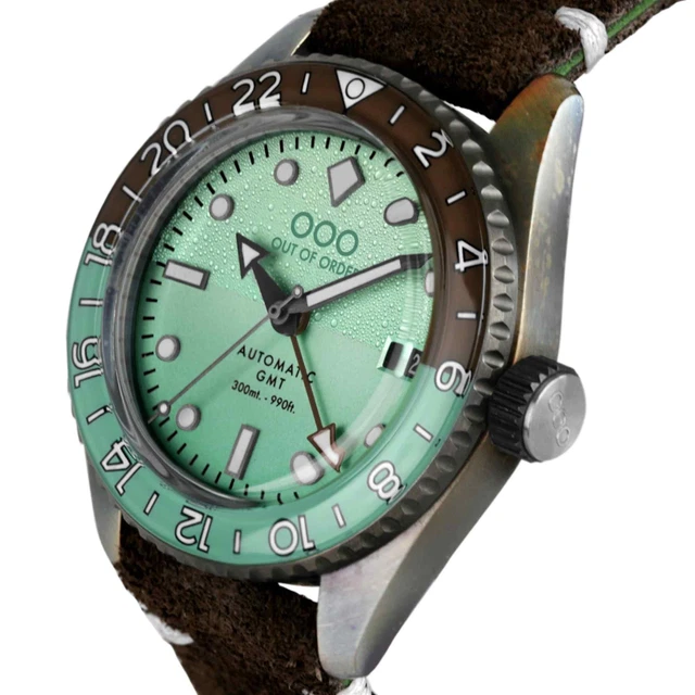 Out Of Order 0001-25.AE Uomo Dopo 8 Automatico Gmt Polso 4