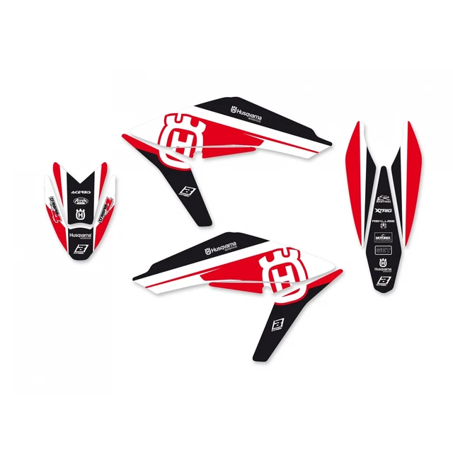 Motorrad Aufkleber Satz Blackbird Husqvarna TE TC 449-511 11-13 Dream 4