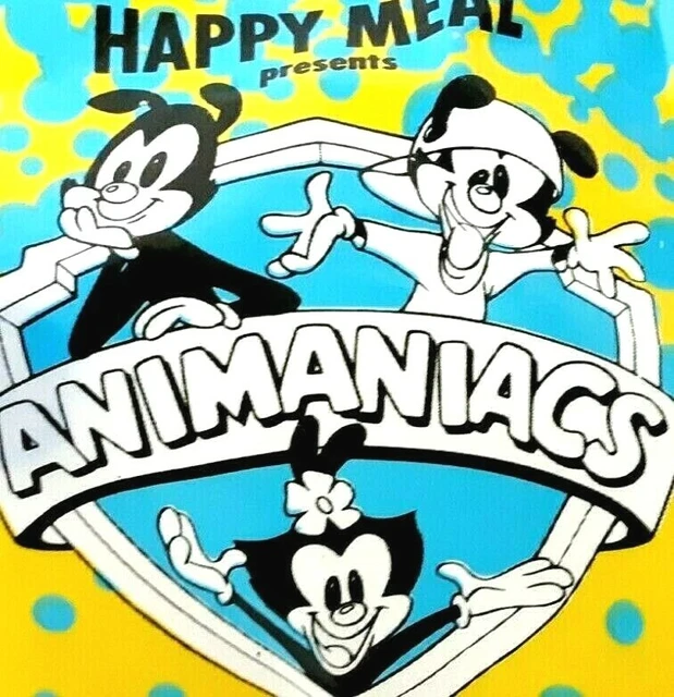 SEALED Vintage 1993 McDonalds Happy Meal Toy ANIMANIACS Good skate Good feathers