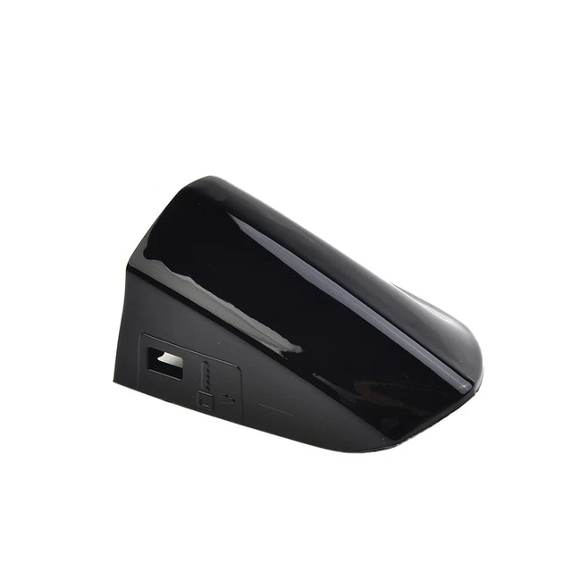 For 2015-21-Ford Mustang Shadow Black G1-Driver Door Handle Key Cap Cover Bezel