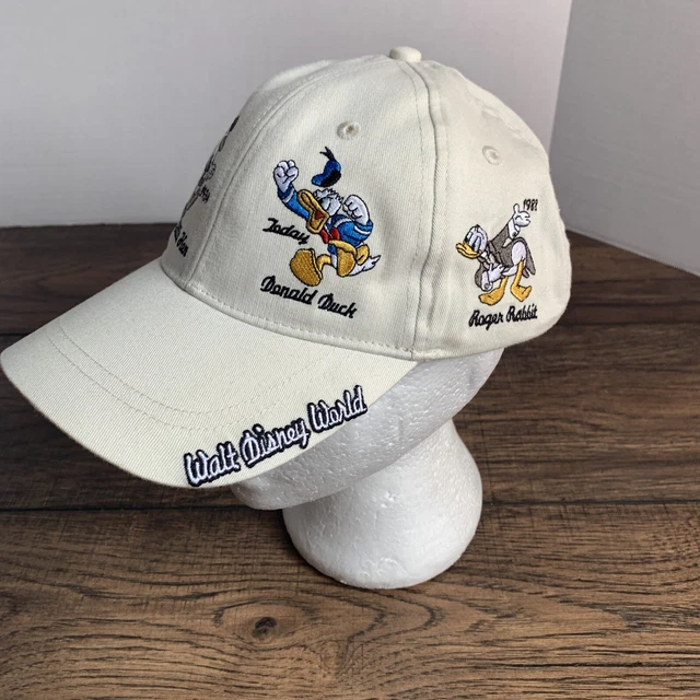 Walt Disney World Parks Donald Duck Through the Years Adult Hat Cap Adjustable