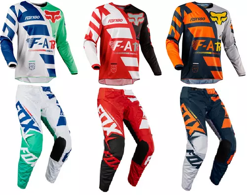 Fox Racing 180 Sayak Pant & Jersey Riding Gear Combo Dirt bike Mx Off road