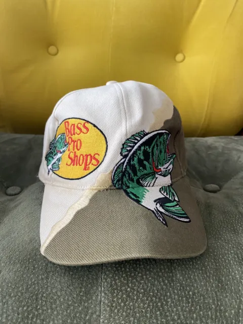 VINTAGE BASS PRO Shops Two Tone Limited Ed. 1/1500 Fishing Cap Hat