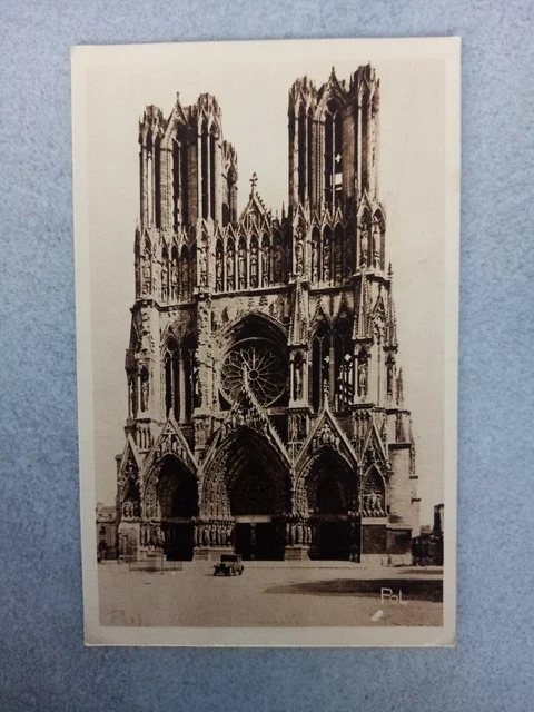 Cpa 51 Reims La Cathédrale