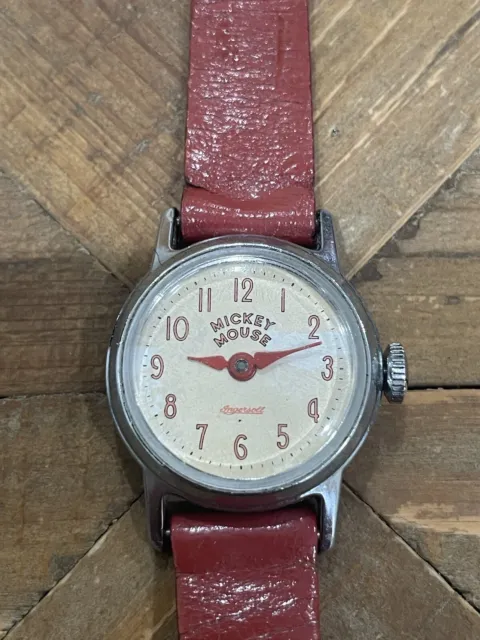 Vintage Mickey Mouse Ingersoll 1960s watch