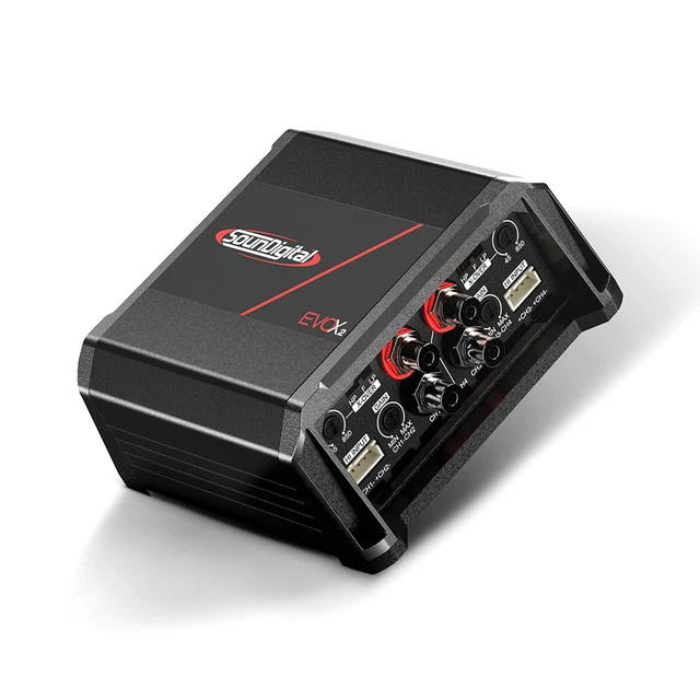 Mini amplificatore di potenza a 4 canali 400W per moto buggy UTV ATV Harley