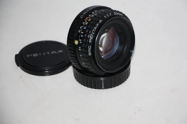 Pentax smc - A 50mm / 1,7 Objektiv