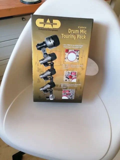 Microfonos CAD   "Drum Mic Touring Pack"