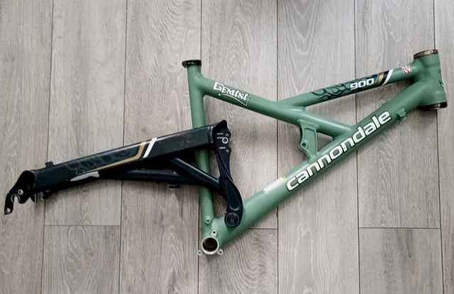 CANNONDALE GEMINI MOUNTAIN bike frame Team Siemens £45.00