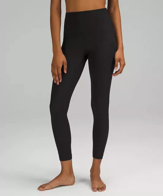lululemon Align™ High-Rise Pant with Pockets 25 Black Size 2 MSRP (128.00)  NWT