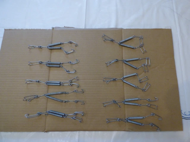 Lot De 10 Supports à Broches Anciens - Années 1960/70, Pour Réparation, Fabrication Française