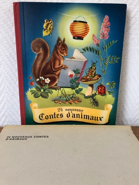 Album Complet NPCK Nestlé Peter Cailler Kohler 24 NOUVEAUX CONTES D'ANIMAUX 1953