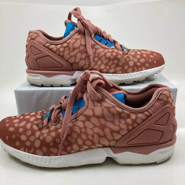 Adidas Torsion ZX Flux Women’s Size 8.5 Pink/White/Blue
