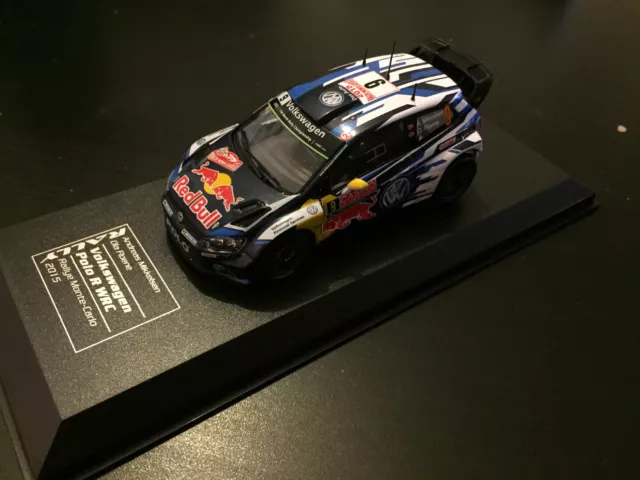 Vw Volkswagen Polo Wrc Mikkelsen Rallye Monte Carlo 2015 Diecastclub 1/43 Rally