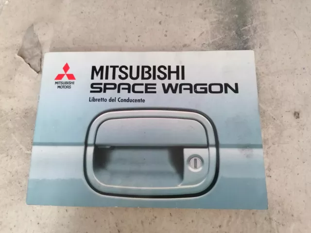 mitsubishi space wagon libretto libro manuale uso e manutenzione book livret