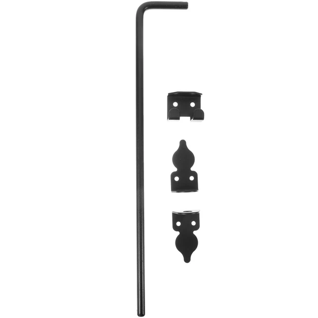 Barra per porta, canna a goccia per recinzione, serratura per porta ispessita, recinzioni in legno, canna a goccia