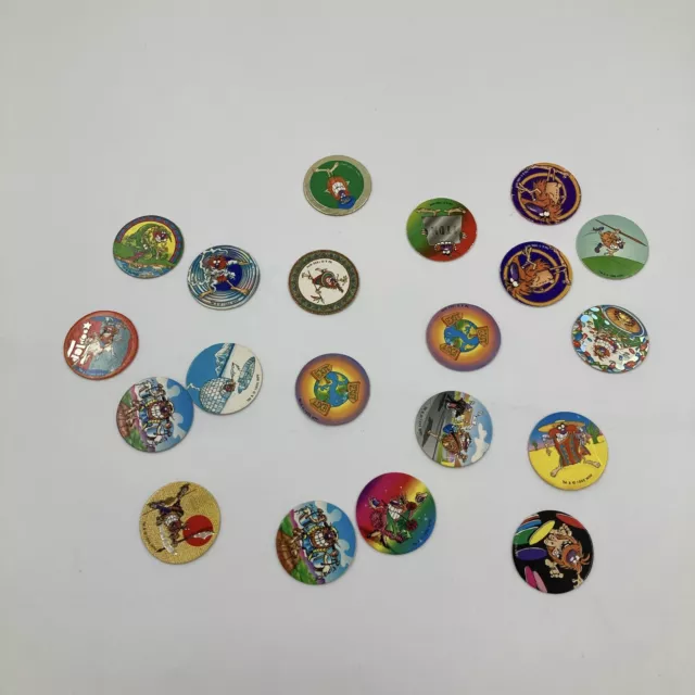 Pogs The World Tour & The Limited Edition 1996 WPF Vintage Pog Pogg