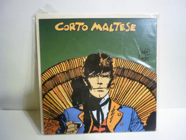 Corto Maltese - Carte postale 3 D  -  sous blister.