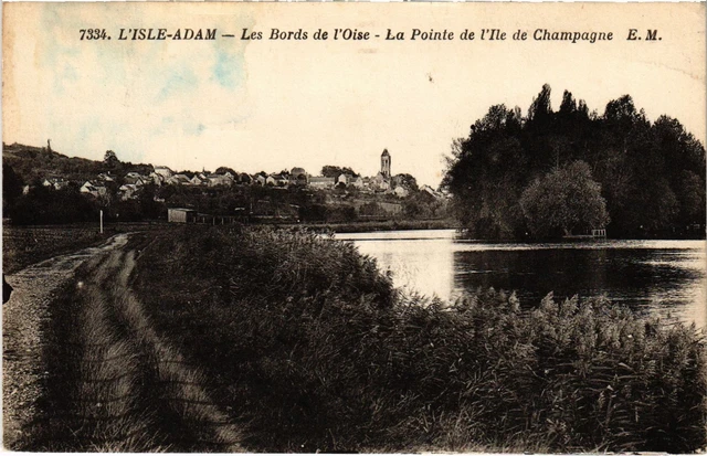 CPA L'Isle Adam La Pointe de l'Ile de Champagne (1317504)