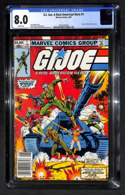 G.I. Joe, A Real American Hero #1 - CGC 8.0 - Based on the Hasbro toys (SR) 12