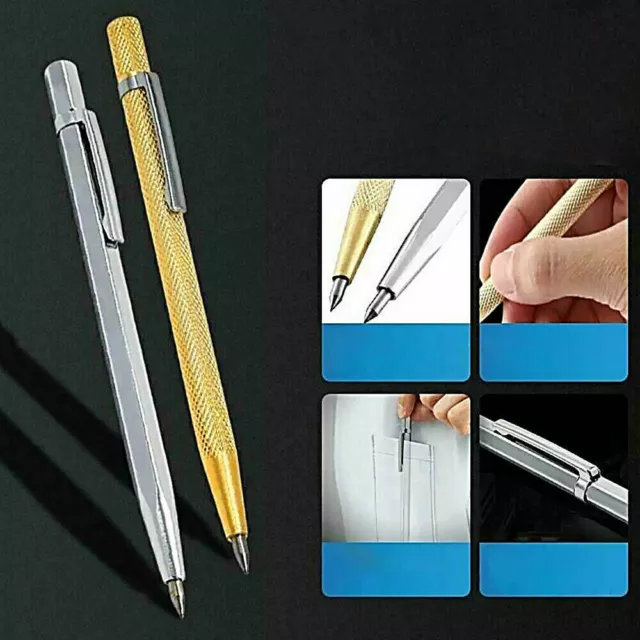 Carbide Scriber Pen Engraving Tool Metal Glass Concrete Jewelry Marking
