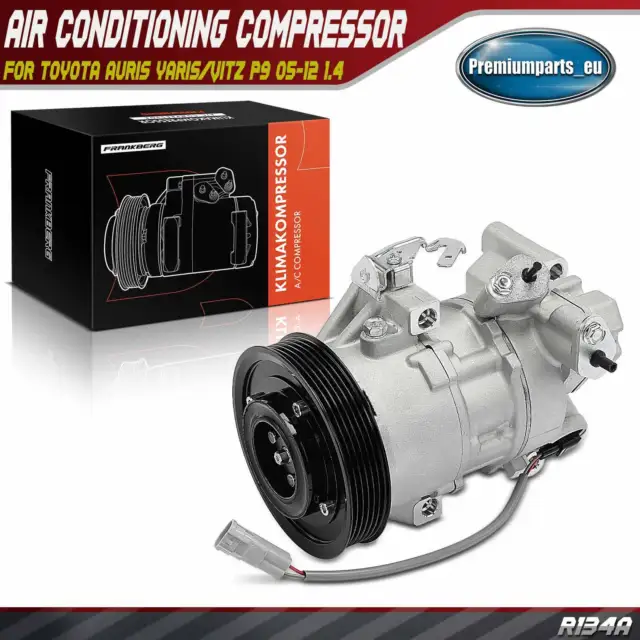 Air Conditioning Compressor for Toyota Auris Yaris/Vitz P9 05-12 1.4 883100D210
