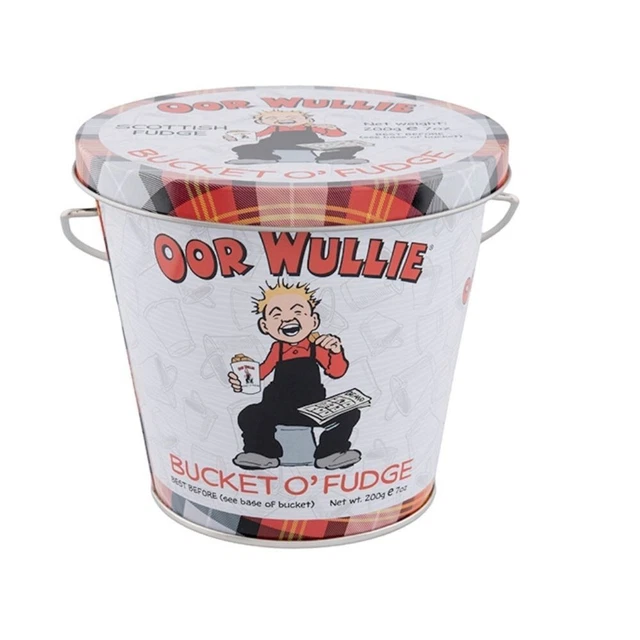 Secchio scozzese oor wullie fatto a mano O' caramella 200 g/regalo festa del papà - spedizione veloce
