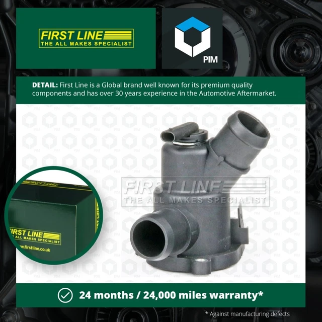 COOLANT THERMOSTAT FITS MERCEDES A200 W176 1.8D 12 to 14 OM651.901