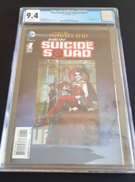 DC │ New Suicide Squad : Futures End #1 │ CGC 9.4 White Pages │ 11/14