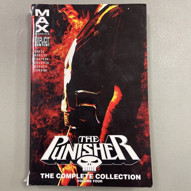 The Punisher Max TPB Set + Born Garth Ennis Marvel Comics 16